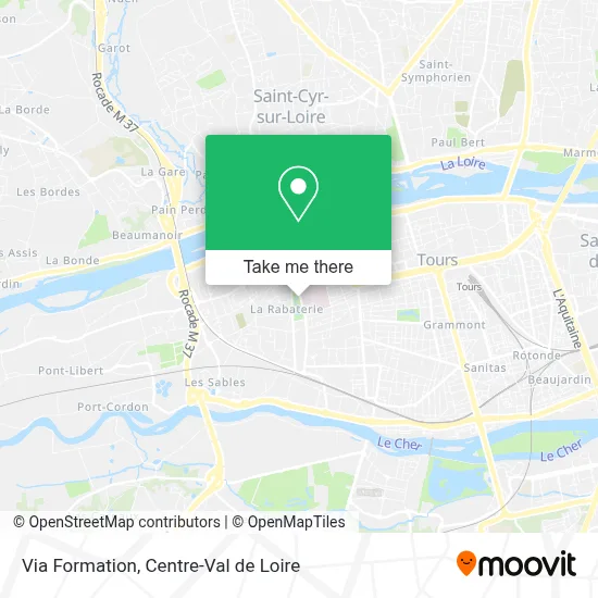 Via Formation map