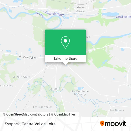 Syspack map