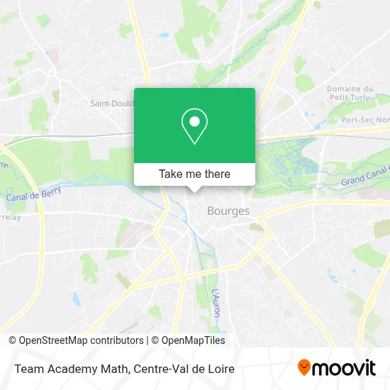 Team Academy Math map