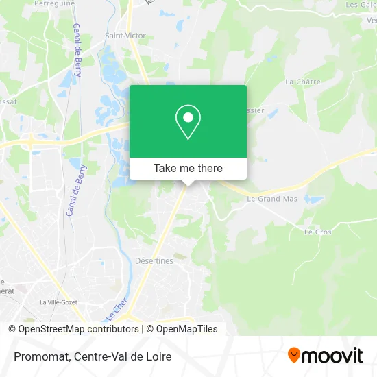 Promomat map