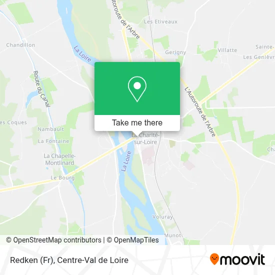 Redken (Fr) map