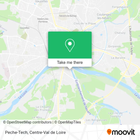 Peche-Tech map
