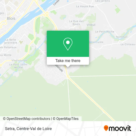 Setra map