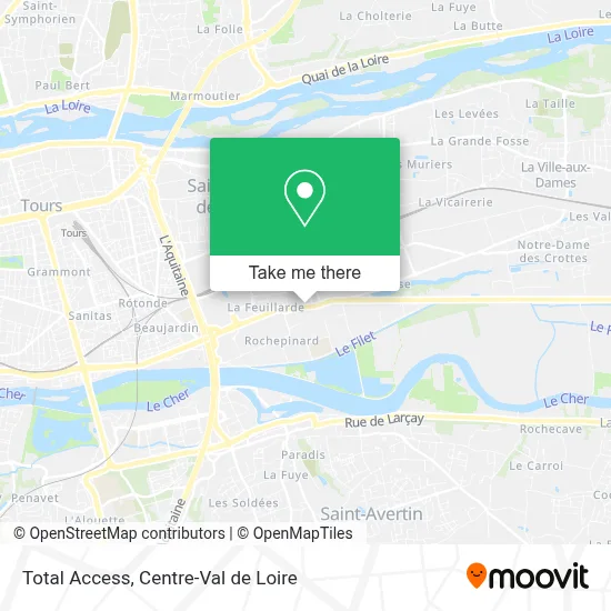 Total Access map