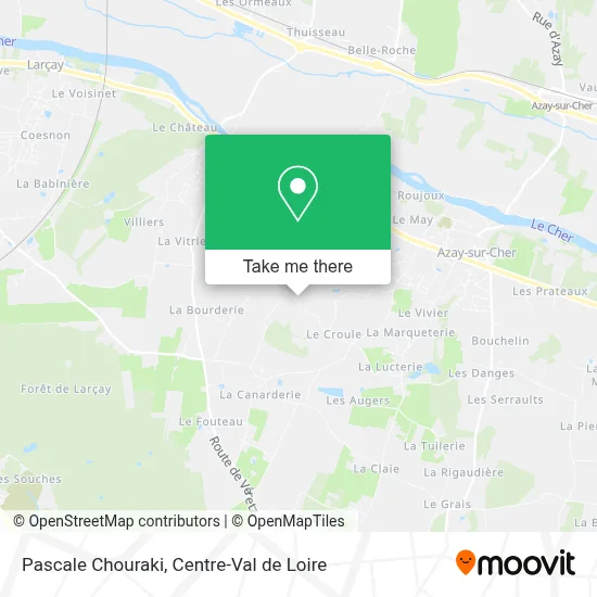Pascale Chouraki map