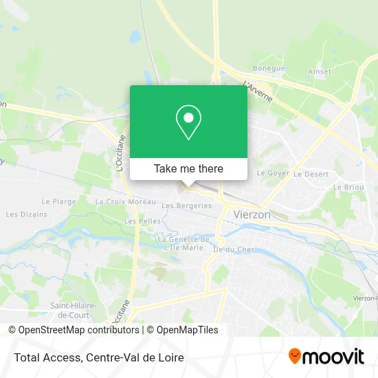 Total Access map