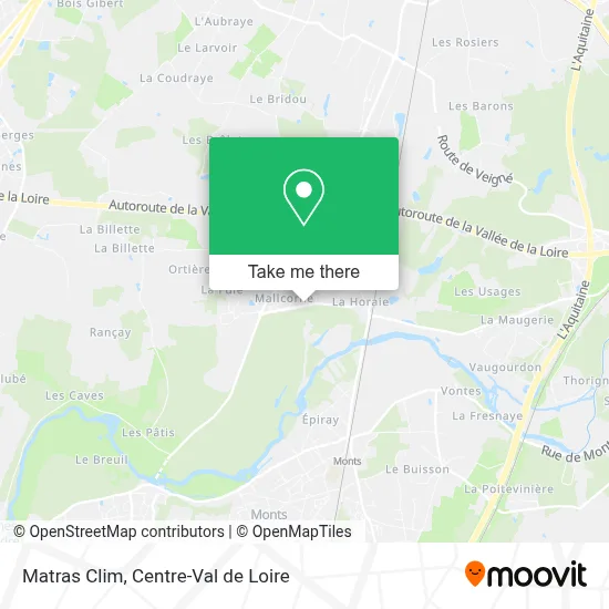 Matras Clim map
