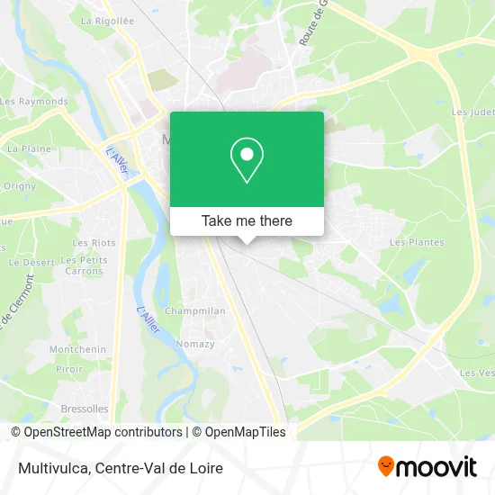 Multivulca map