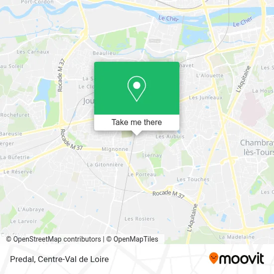 Predal map