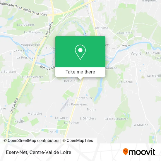 Eserv-Net map