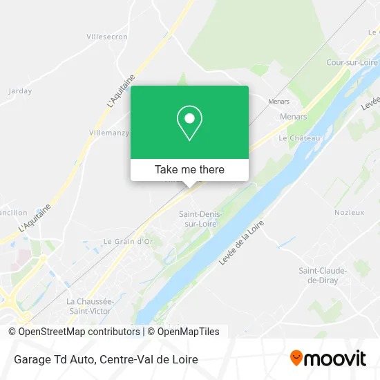 Garage Td Auto map