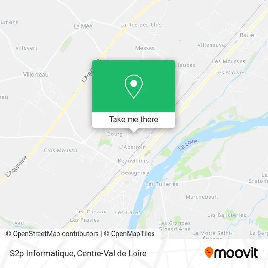 S2p Informatique map