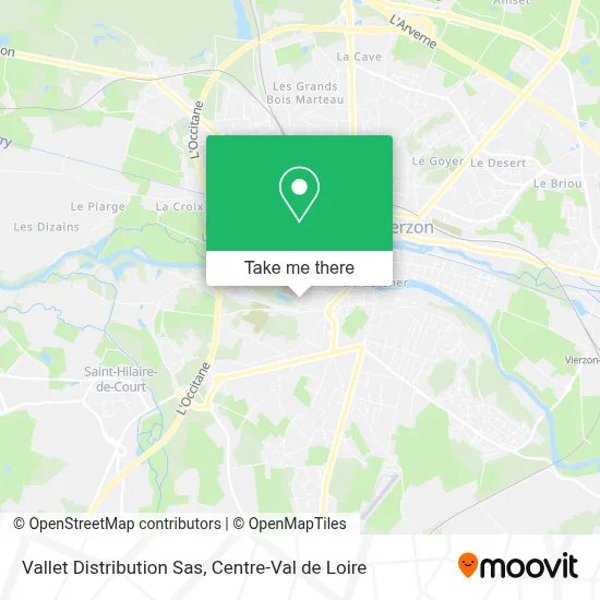 Vallet Distribution Sas map