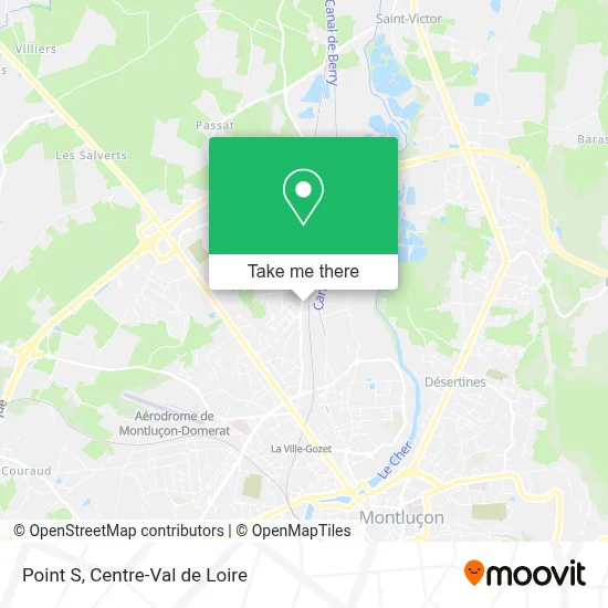 Point S map