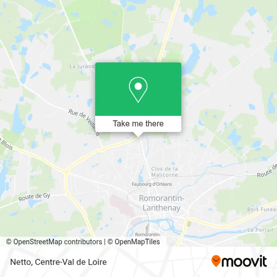 Netto map