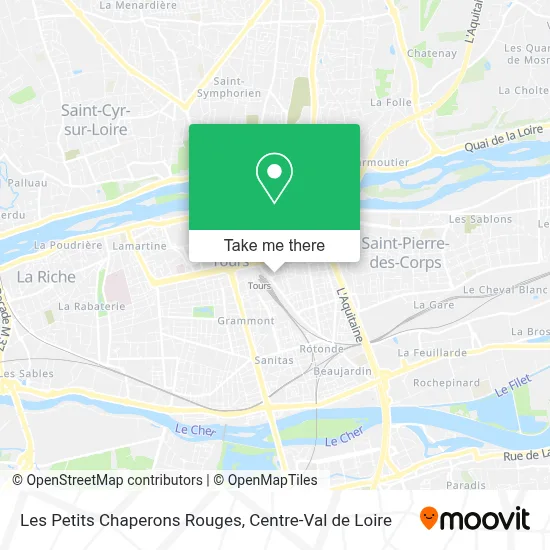 Les Petits Chaperons Rouges map