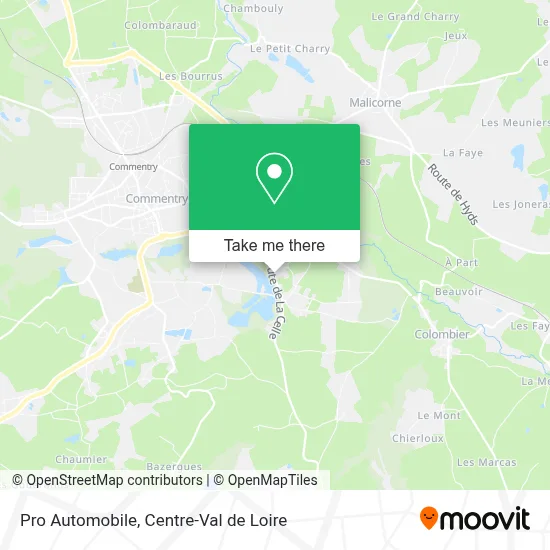 Pro Automobile map