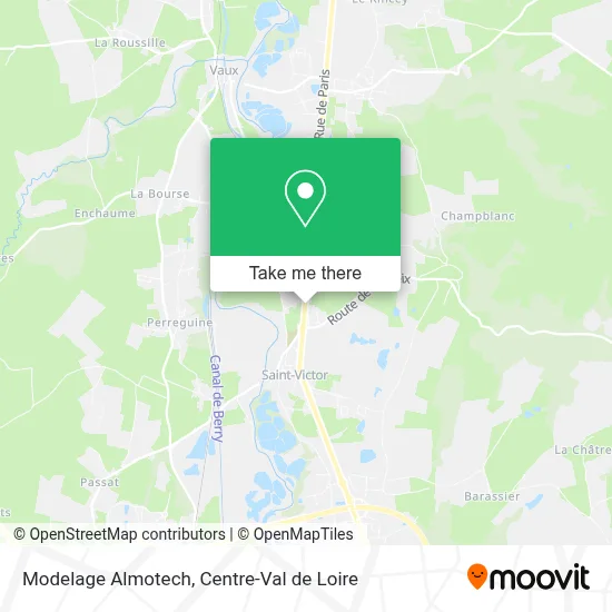Modelage Almotech map