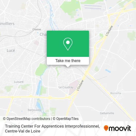 Training Center For Apprentices Interprofessionnel map