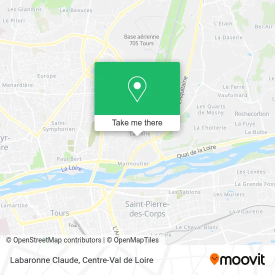 Labaronne Claude map