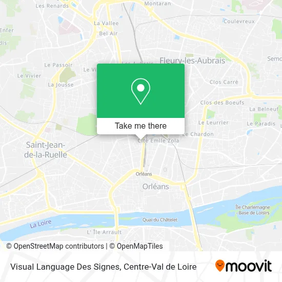 Visual Language Des Signes map
