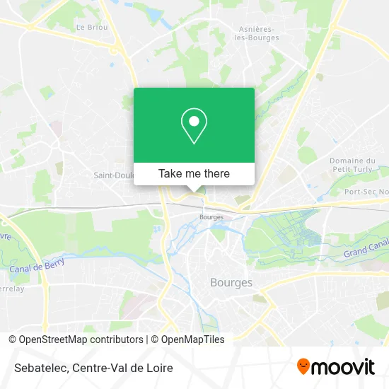 Sebatelec map