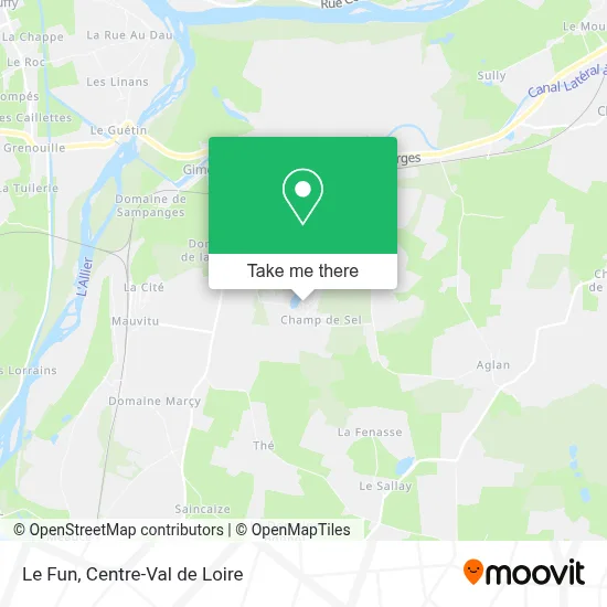 Le Fun map