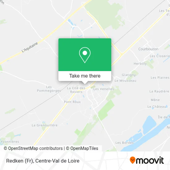 Redken (Fr) map