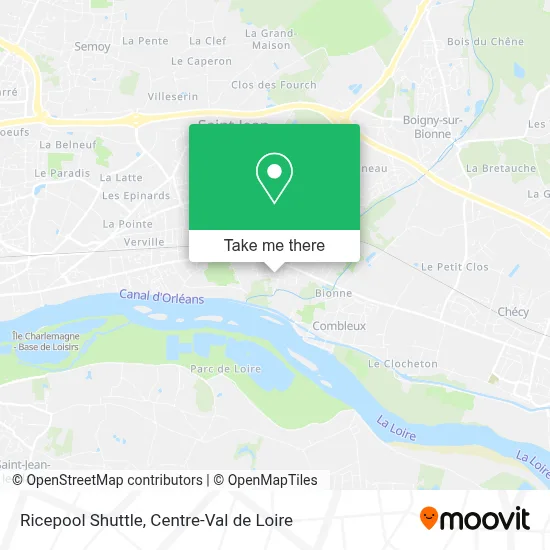 Ricepool Shuttle map