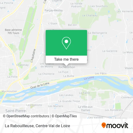 La Rabouilleuse map