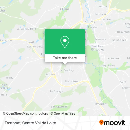 Fastboat map