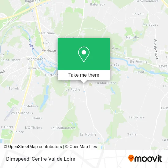 Dimspeed map