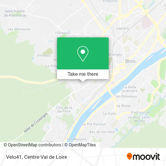 Velo41 map