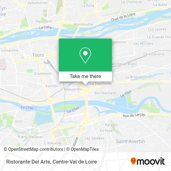 Ristorante Del Arte map