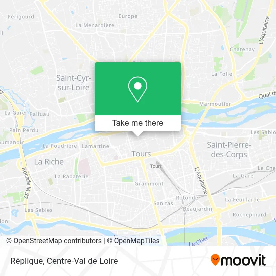 Réplique map