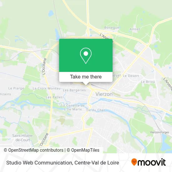 Studio Web Communication map