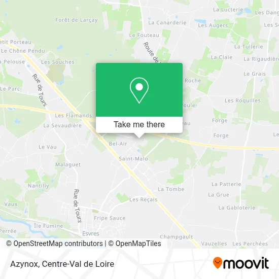 Azynox map
