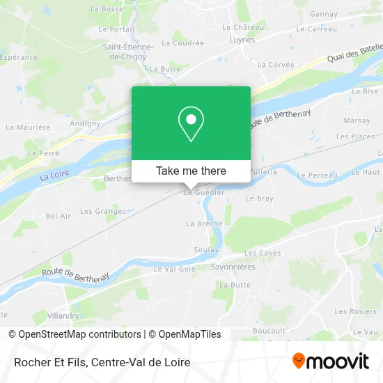 Rocher Et Fils map