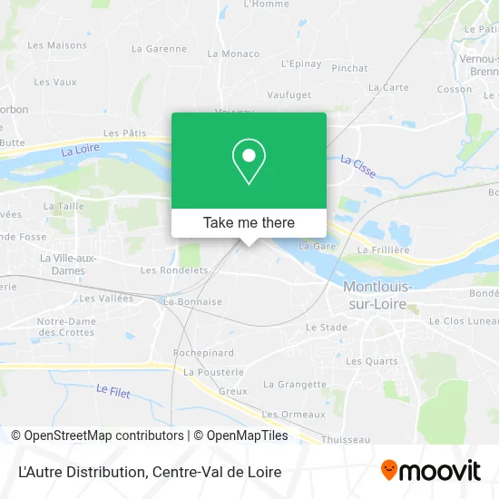 L'Autre Distribution map