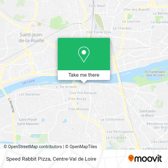 Speed Rabbit Pizza map