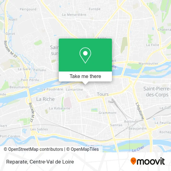 Reparate map