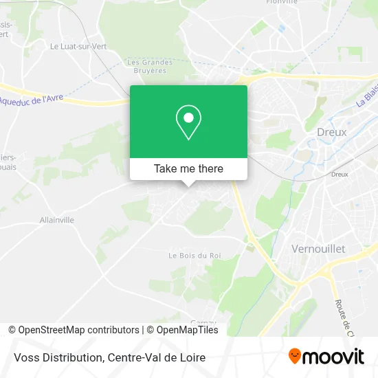 Voss Distribution map