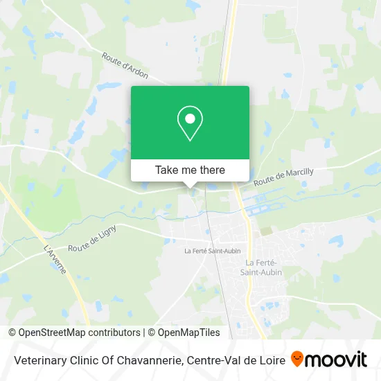 Veterinary Clinic Of Chavannerie map