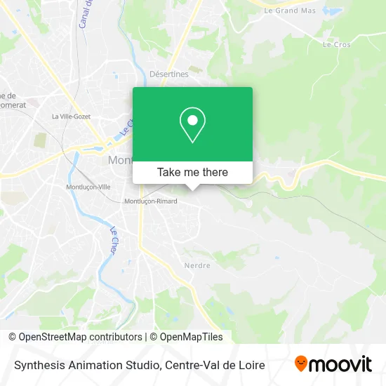 Synthesis Animation Studio map