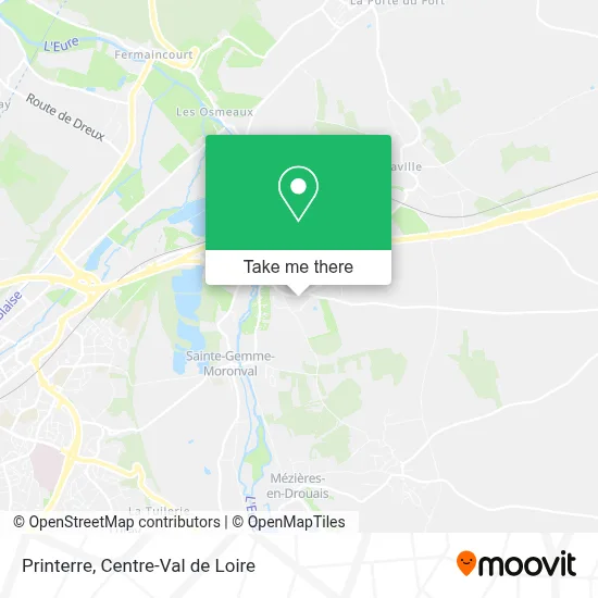 Printerre map