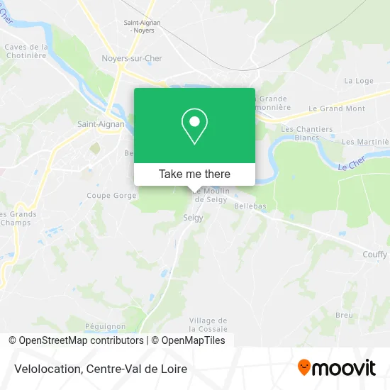 Velolocation map