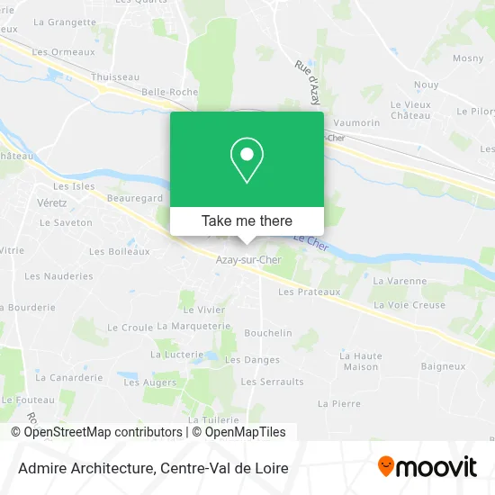 Admire Architecture map