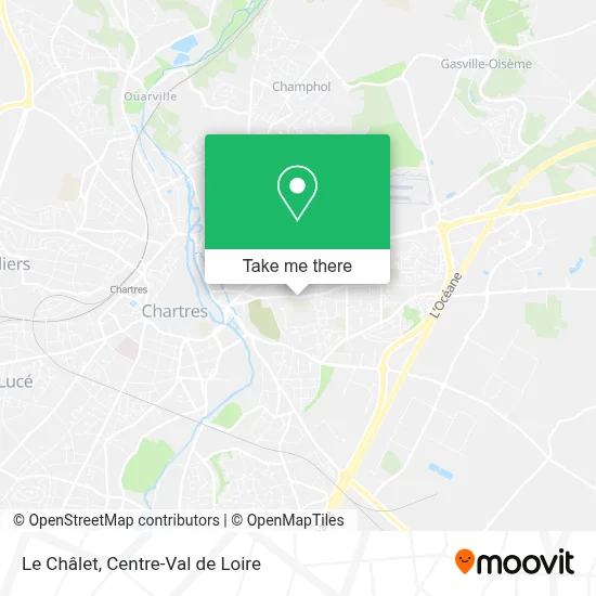 Le Châlet map