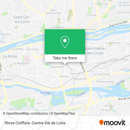 Mapa Rlove Coiffure
