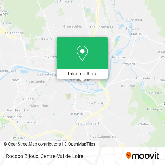Rococo Bijoux map